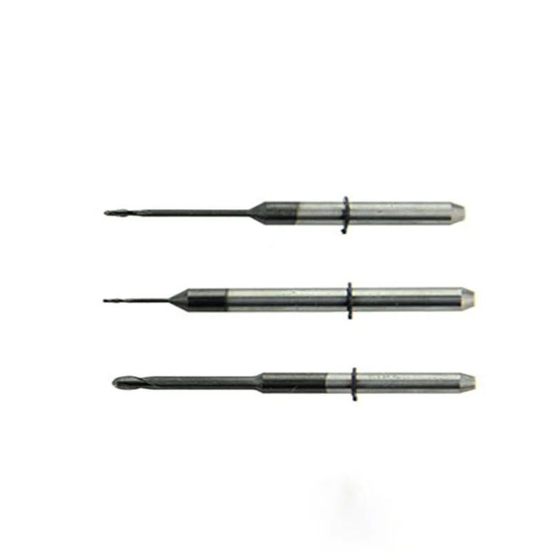 UCHEER Dental Lab Zirconia VHF Milling Burs 0.6/1.0/2.0mm Length 40mm For  K5 Cad Cam Open System   Machine