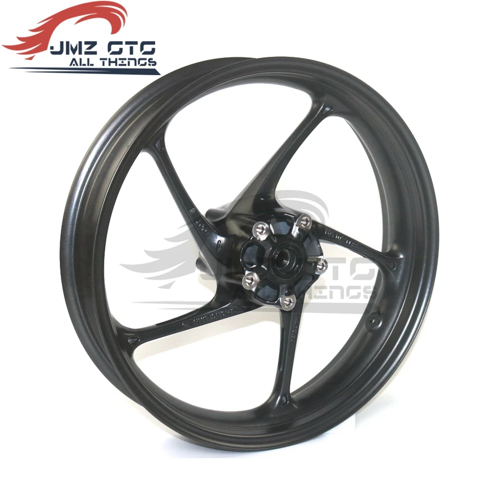 Motorcycle Wheel Rim For TRIUMPH Daytona 675 675R/Street Triple.R/13-2020/Speed Triple 1050 R5 Black Aluminum Alloy High Quality