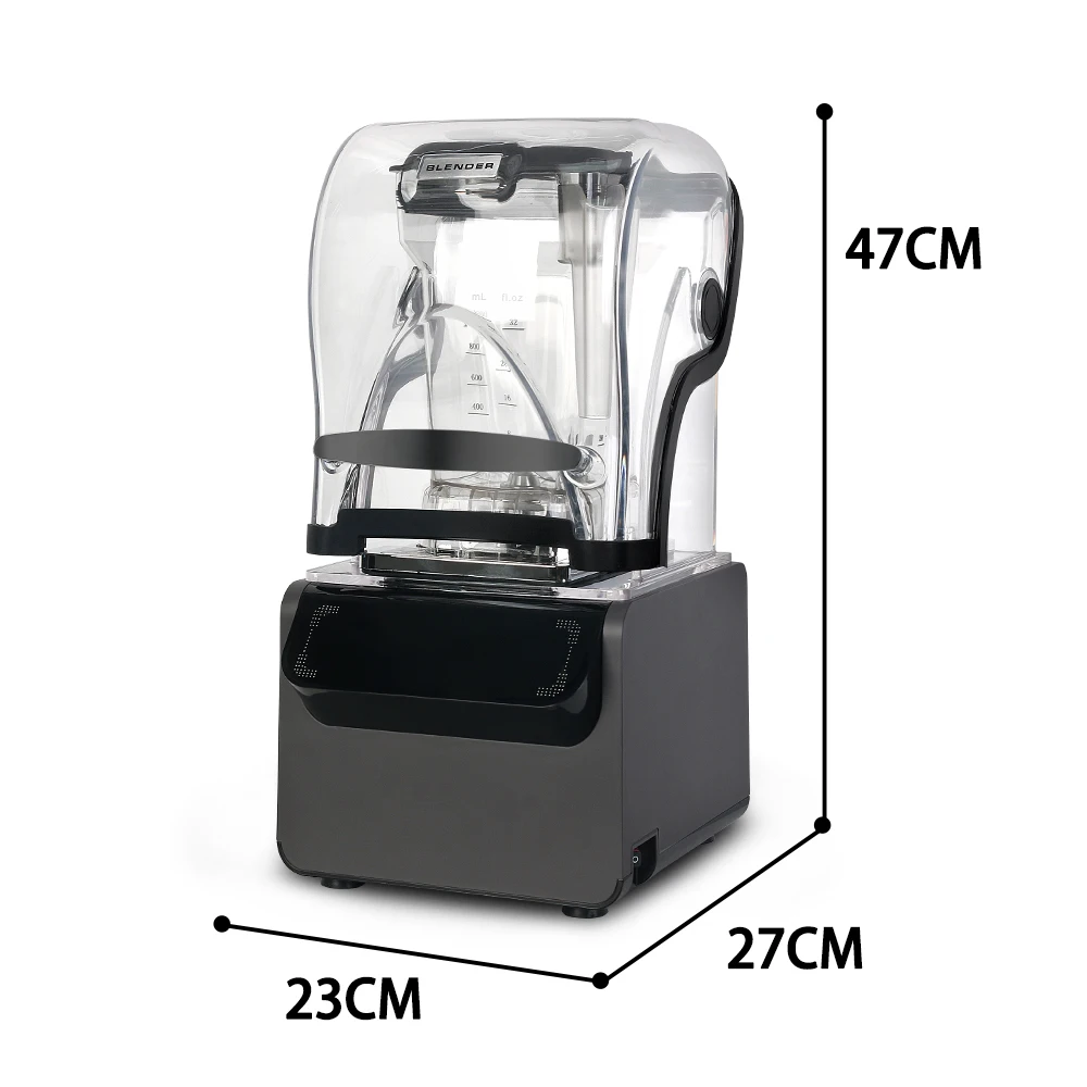 ITOP Heavy Duty Commercial Blender Ice Smoothies Crusher Food Mixer Juicer Food Processor With Reprograming Function