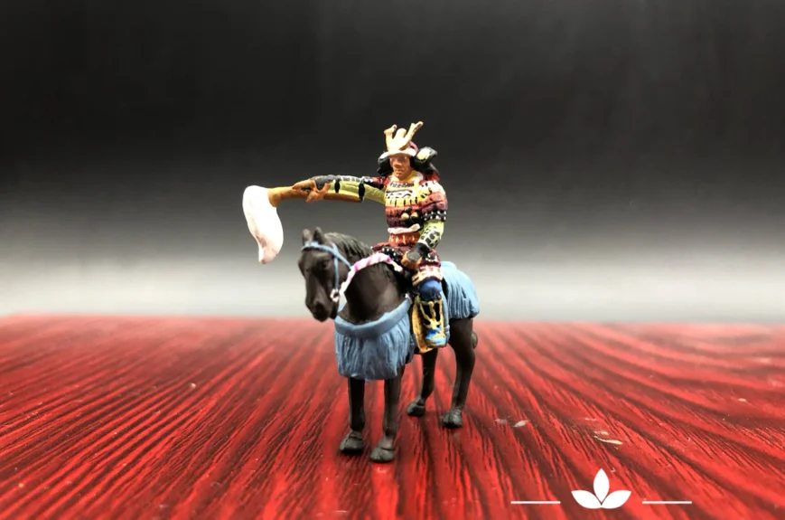 super mini 1/72  pvc  figure model  1: 72 Japanese ancient soldiers in the Warring States Period