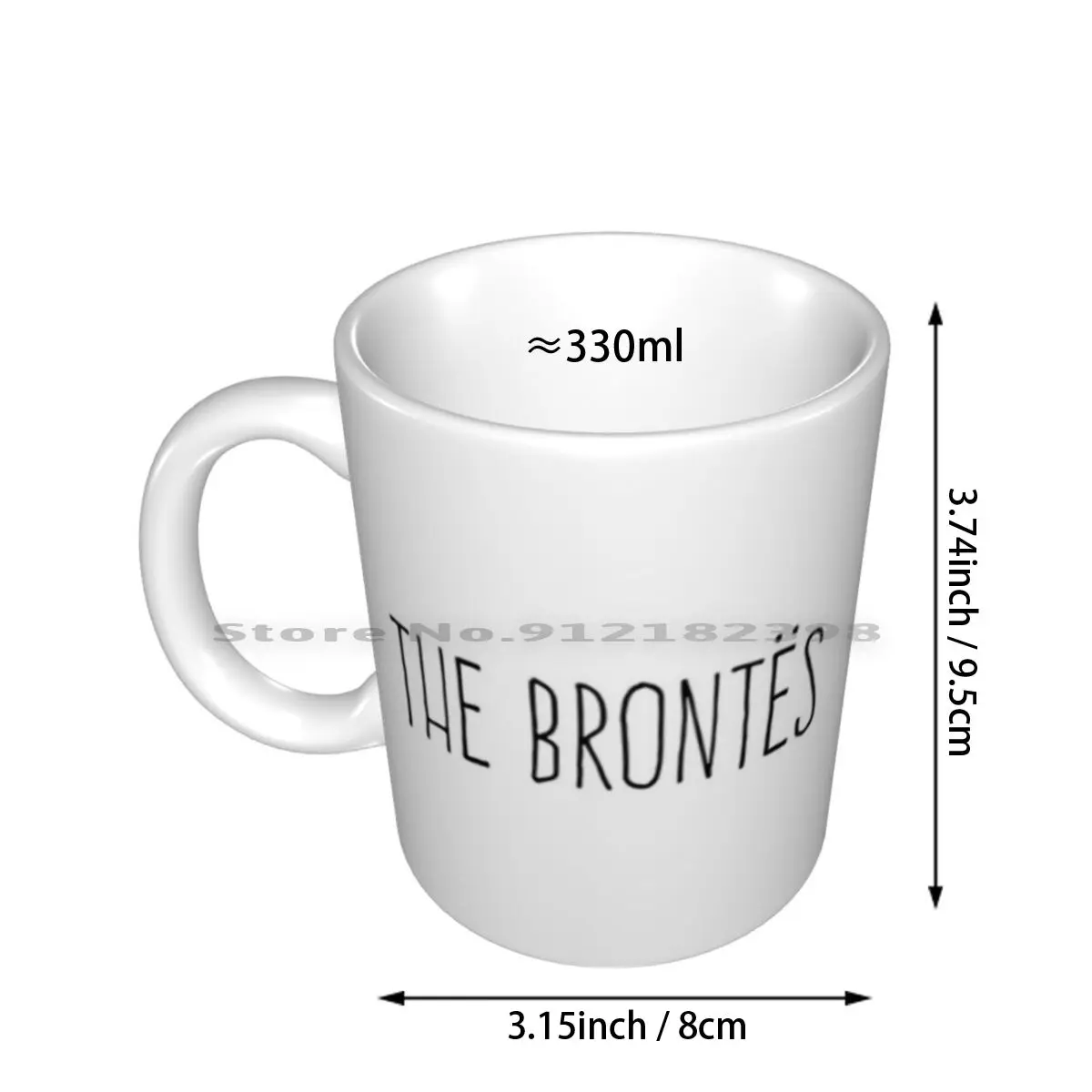 The Bronte Sisters Ceramic Mugs Coffee Cups Milk Tea Mug The Brontes The Bronte Sisters Literature Christmas Emily Bronte