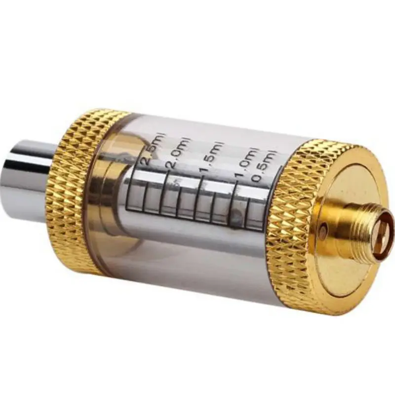 Classic E Pipe 618 2.5ML Tank Atomizer Bottom Heating Coil Cartomizer 510 Thread Replacement No Leak. คลาสสิค อี ไพพ์ 618 2.5ML แทงค์ อะตอมไมเซอร์ แบบให้ความร้อนจากด้านล่าง คอยล์แบบเปลี่ยนได้ เกลียว 510 ไม่มีการรั่วซึม