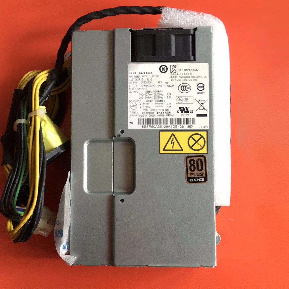 For Lenovo B545 B355 B455 B540 B550 B350 B320I B520 AIO Power Supply Psu HKF2002-3C APC006 FSP200-20SI 200W DPS-250AB-71A PSU