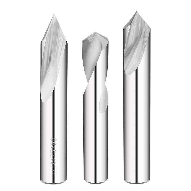 Overall Tungsten Steel Alloy 90 Degree Centering Drill  Positioning Point Drill   Chamfer 2 3 4 5 6 *90 Degree