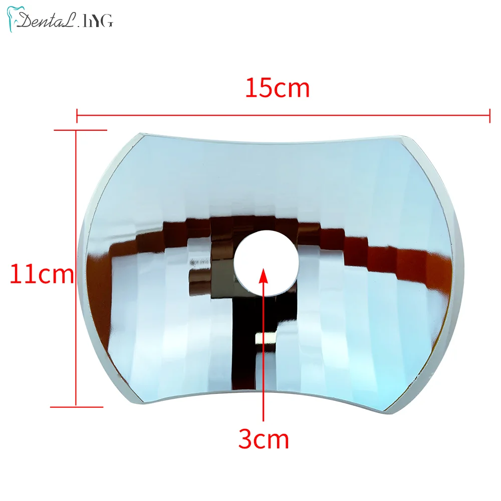 Dentystyczna oralna obudowa lampy halogenowej część zamienna jednostka fotel dentystyczny akcesoria oświetleniowe kwadratowe soczewki odblaskowe