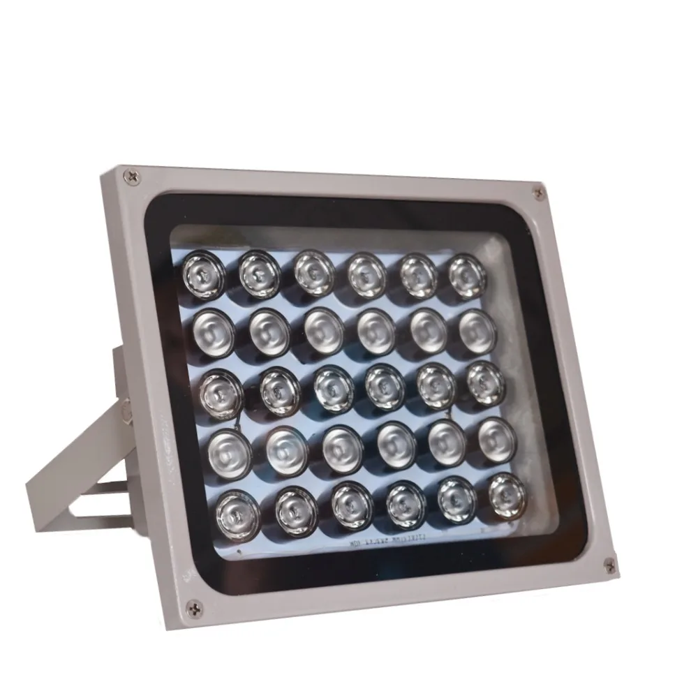 Imagem -02 - Impermeável Led Luz de Preenchimento para Câmera de Segurança Iluminador ir Lâmpada Infravermelha Matriz Visão Noturna ao ar Livre Cctv dc 12v 850nm 30 Pcs