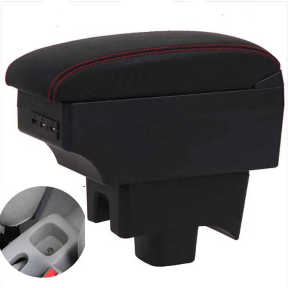 

For Car LiFan 320 330 Armrest Box Central Content Interior Arm Elbow Rest Storage Case Car-styling with USB Cup Holde