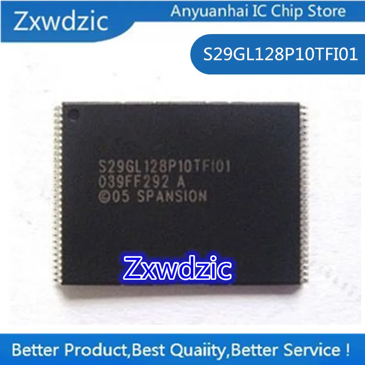 10pcs 100% New Original    S29GL128P10TFI01  TSOP-56    Memory Chip    S29GL128P10TF101