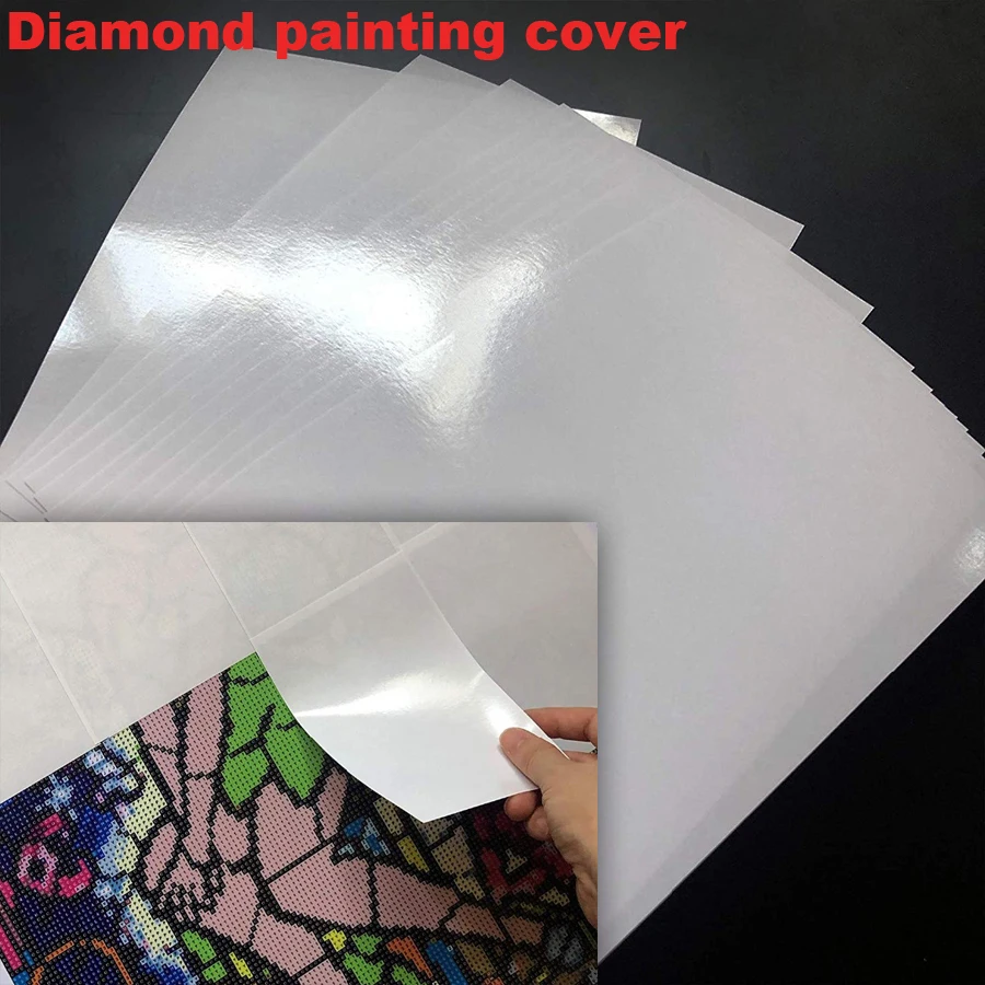 

5D Diamond Painting Cover Dustproof Release Paper Non-Stick Anti-dirty Cover DIY Diamond Embroidery Accessory Silicone Oil Paper