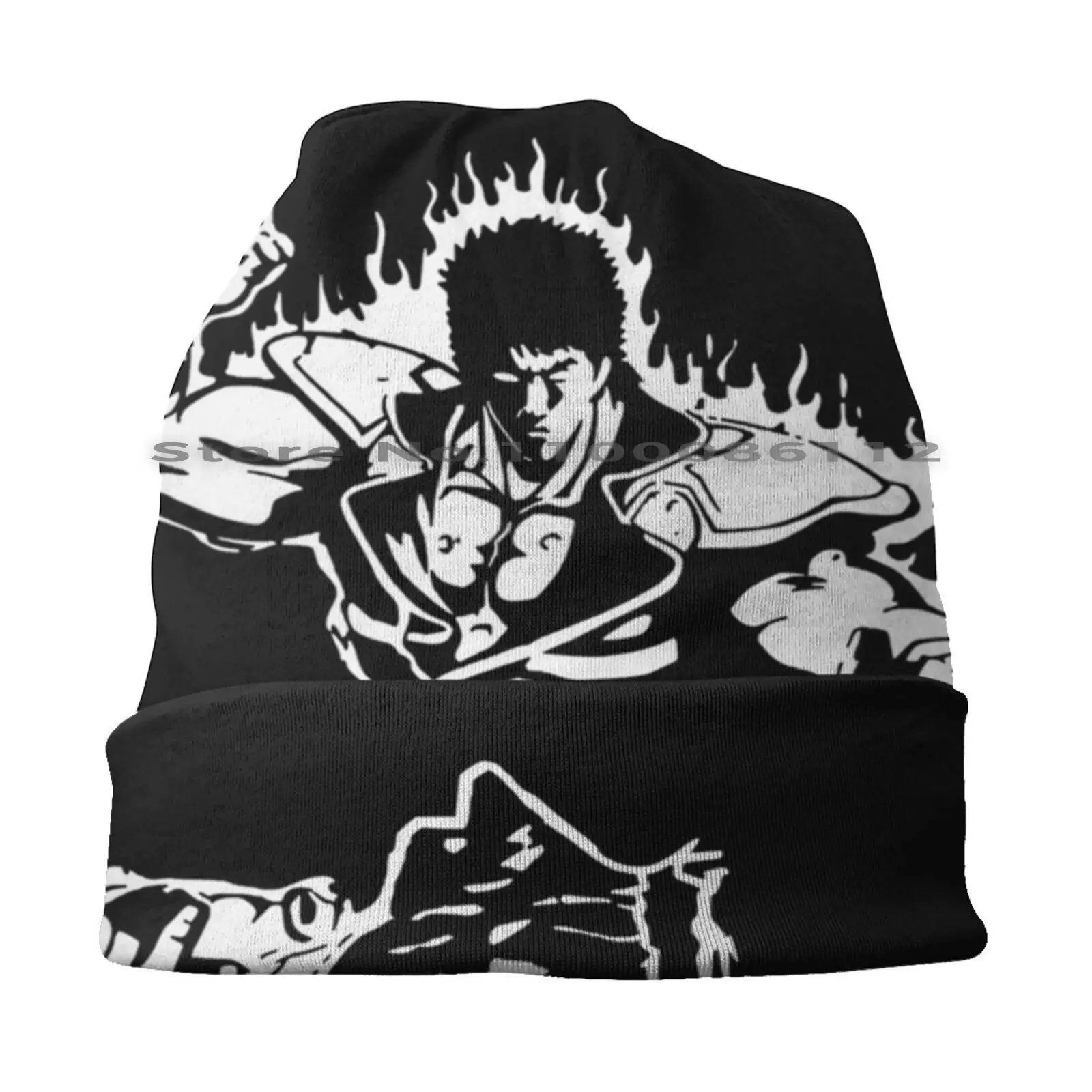 Kenshiro Fist Of The North Star Beanies Knit Hat Kenshiro Fist Of The North Star Hokuto No Ken Omae Wa Mou Shindeiru Nani Anime