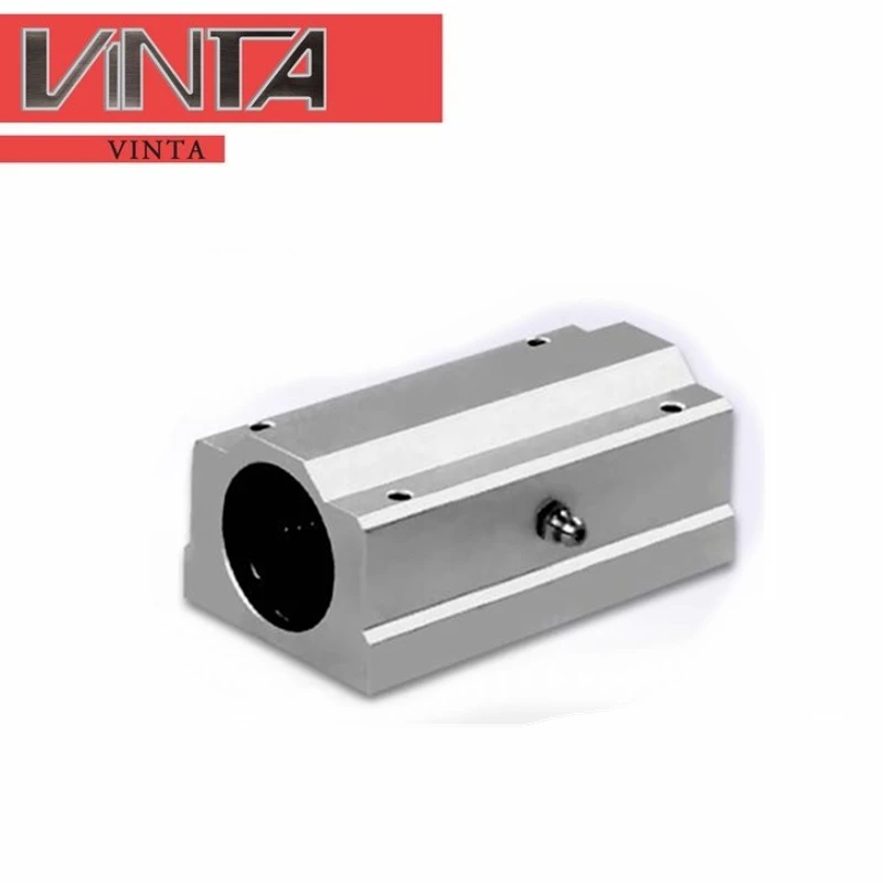 Lengthened Box-type slider Straight Motion ball bearing block SC10 12 13 16 20 25 30 35 40 50 60LUU pillow linear Slide Bearing