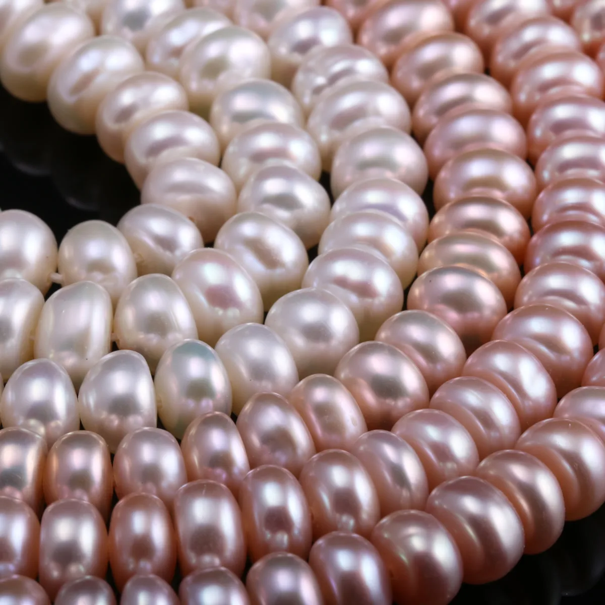 Natural Freshwater Pearls Beads High Quality 36 cm Punch Loose Beads for Jewelry Making DIY Women Necklace Bracelet 7-8 mm