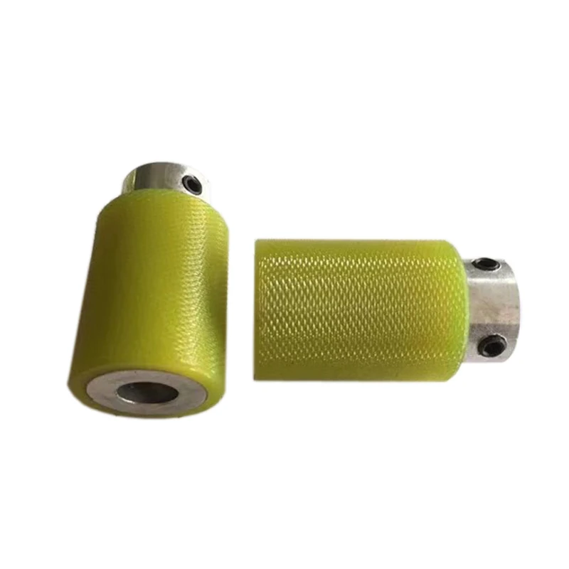 

2 PCS Automatic Cable Wire Stripping Machine Spare Parts Rubber Roller Wire Transfer Pulley