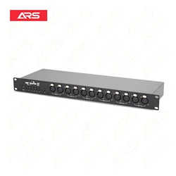 6 Channels DMX Splitter Booster 3Pin and 5Pin DMX 512 Controller For LED Moving Head Lights Dj Disco Laser Christmas Party Show