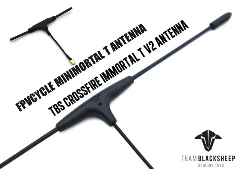 2 pz TBS Crossfire Nano Immortale T V2 Antenna FPVCYCLE MINIMORTAL T ANTENNA Ricevitore RX CRSF 915/868 Mhz Sistema Radio A Lungo Raggio