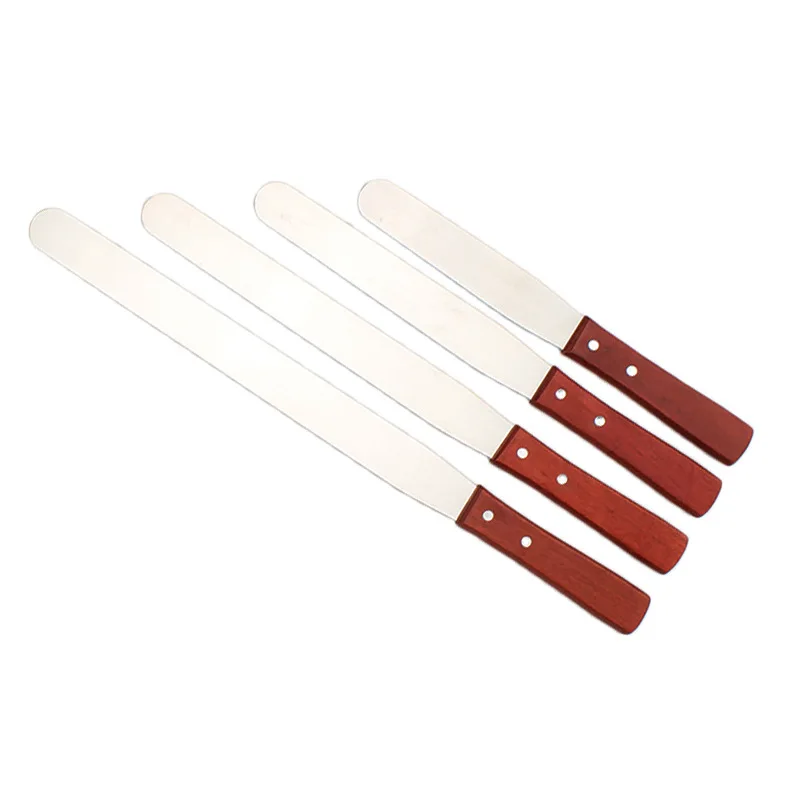 6/8/10/12Inch DIY Baking Tools For Cake Spatula Desserts Butter Cream Icing Knife Smoother Kitchen Accessories Pastry Decoration