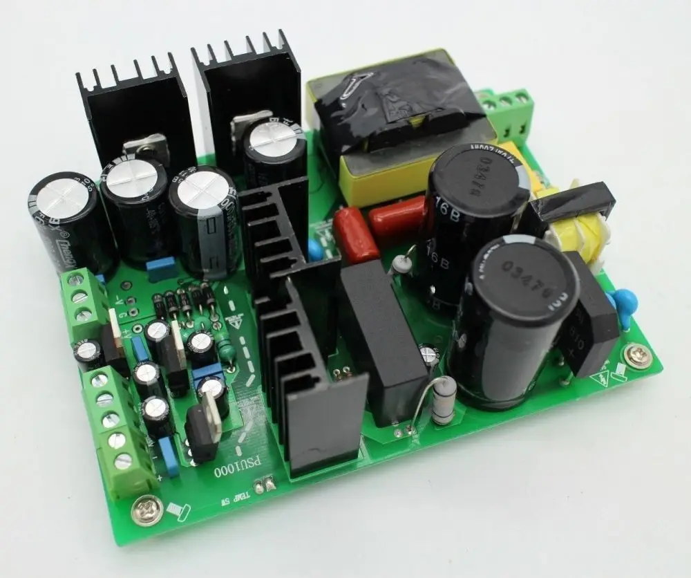 220V 500W Output +/- 30V/35V/40V/45V/50V/65V/55V/70V DC High-power PSU Audio Amp Switching Power Supply Board power board