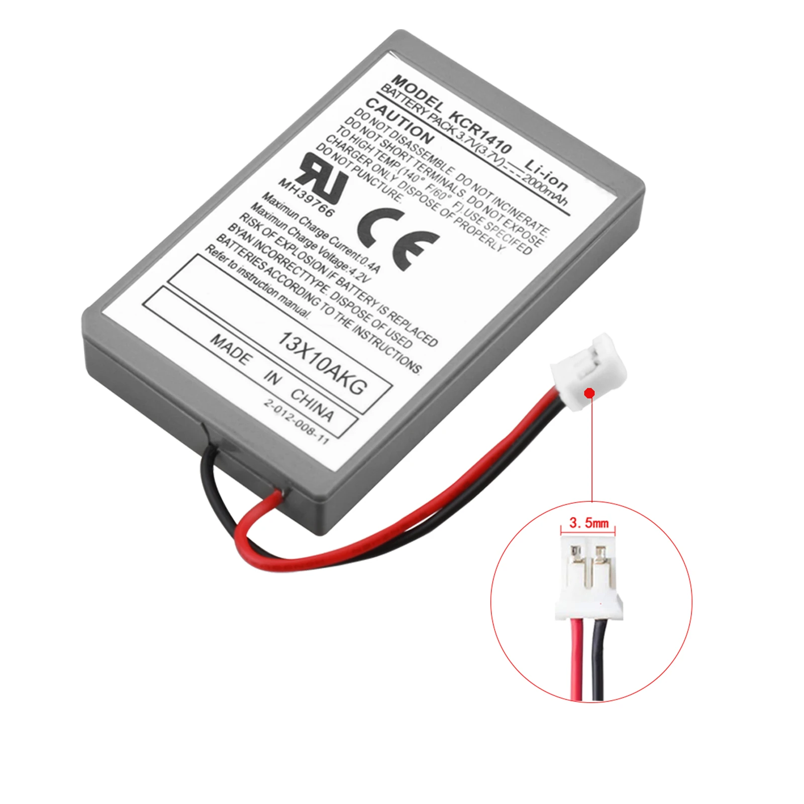 1 PC  Battery Pack Replacement for Sony PS4 Pro Slim Bluetooth Dual Shock Controller Second Generation CUH-ZCT2 or CUH-ZCT2U