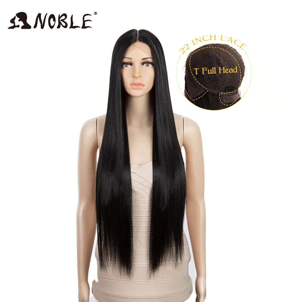 Noble Cosplay Wigs For Black Women Straight Synthetic Lace Wig 34 Inch Ombre Blonde Wig Lace Wig Cosplay Syntheti Lace Wig