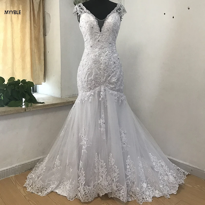 Customized Off The Shoulder Mermaid Wedding Dresses Luxury Wedding Dress Dubai Princess Bridal Gown vestidos de novia sirena