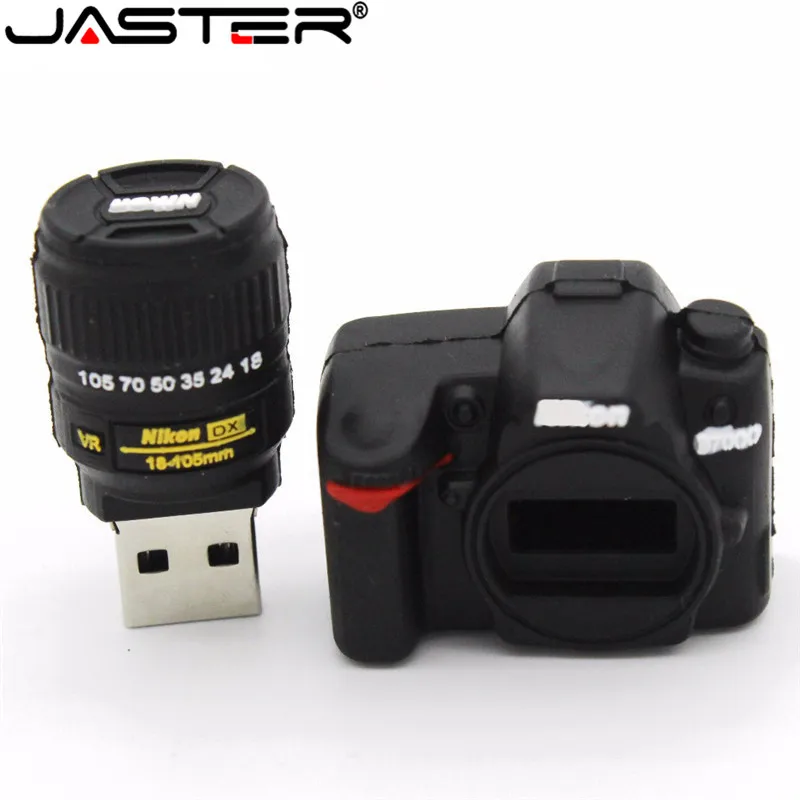 JASTER Pendrive usb 2.0 flash drive 4gb 8gb 16gb 32gb 64gb usb flash drive 128gb cartoon SLR camera usb memory