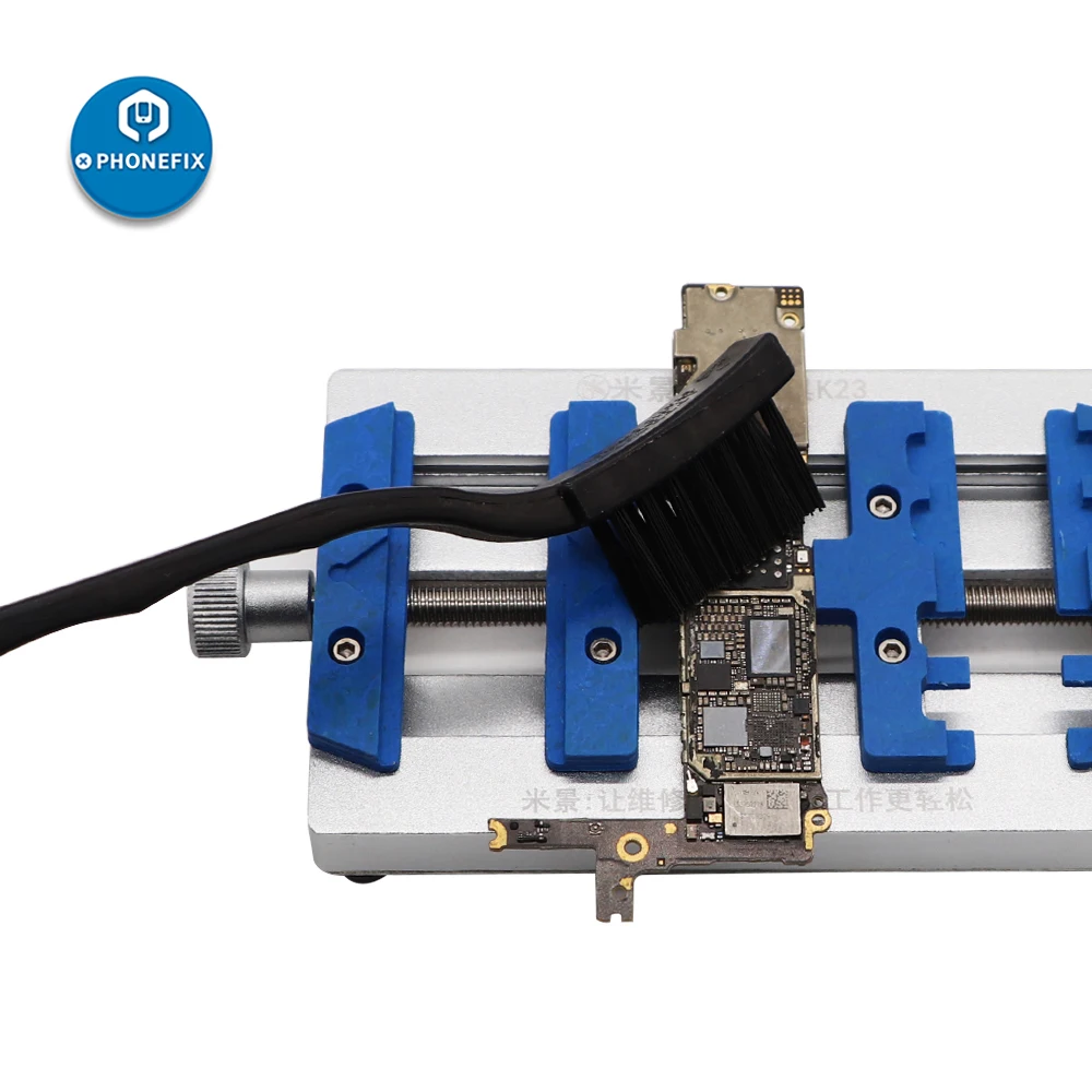 Juego de cepillos antiestáticos ESD, limpieza segura de la placa base del teléfono, soldadura, cepillo de polvo, reparación de teléfono PCB BGA, 8 unids/lote