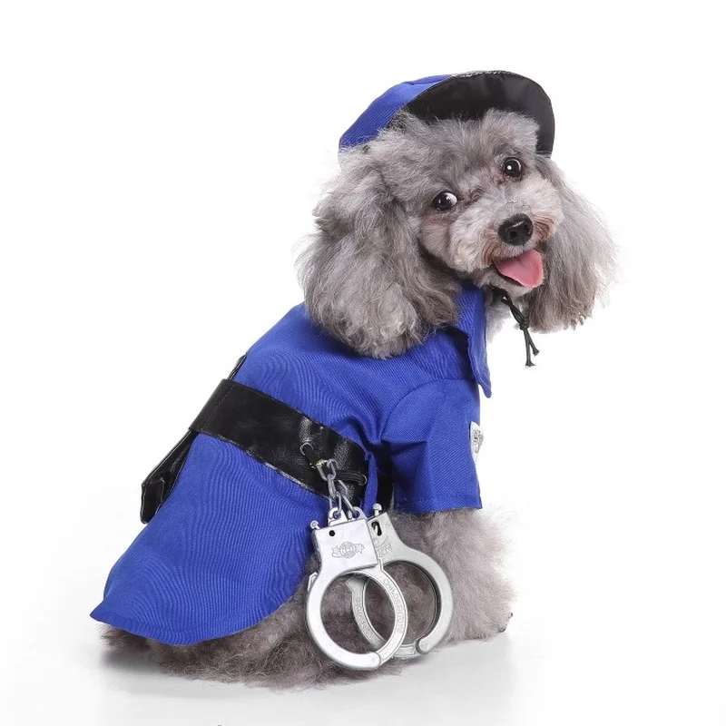 

Pet Funny Transformation Wear Santa Dog Clothes Halloween Costume Dog Clothes Pumpkin Transformation Wizard Wear Snowflake Wear