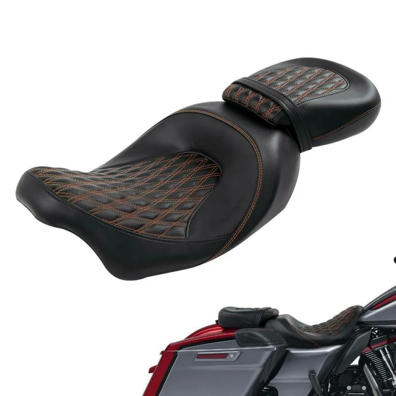 

Сиденье для водителя мотоцикла, пассажира, пильона для Harley Touring Road Glide Road King 2009-2023