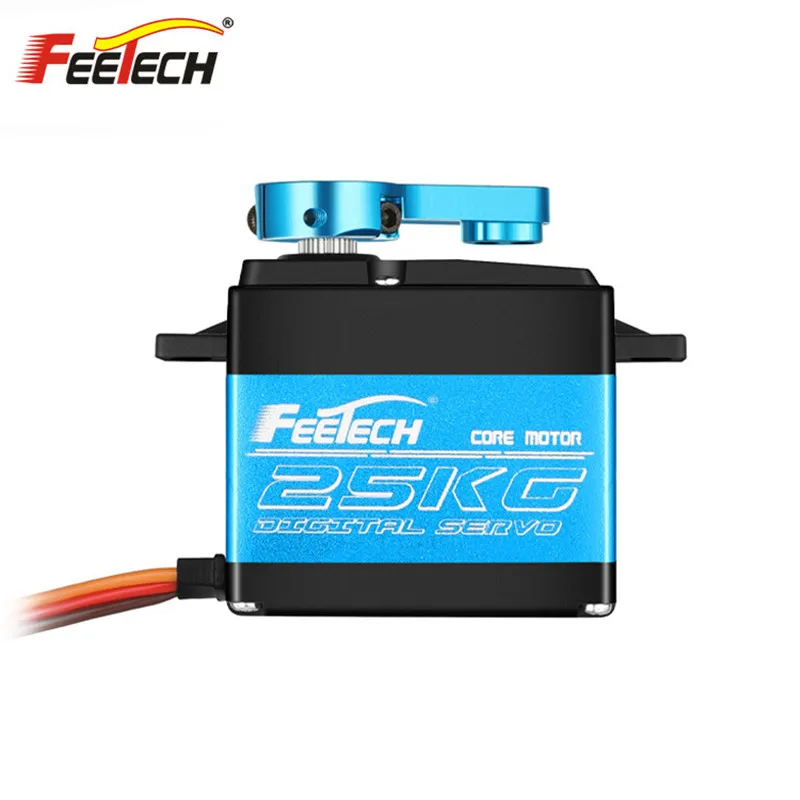 100% Waterproof servo 20KG 25KG 35KG high speed metal gear digital RC servo baja servo 25T Arm for 1/8 1/10 RC Cars