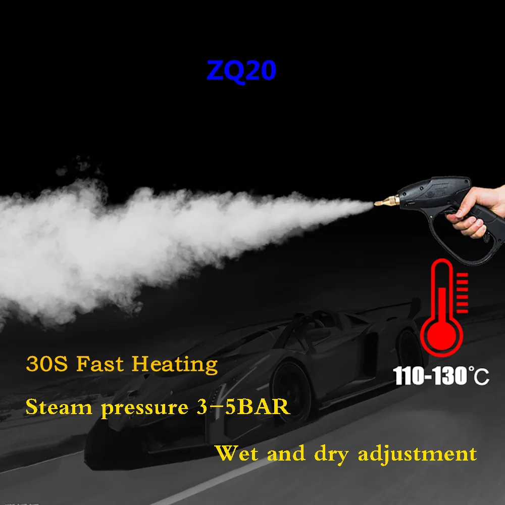 220V Electric High Pressure Steam Cleaner High Temperature Steaming Cleaning Machine Air Conditioner Kitchen Range Hood Cleaner