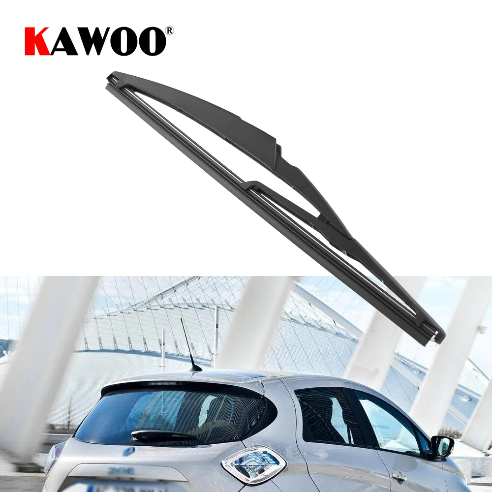 KAWOO Car Rear Wiper Blade Blades Back Window Wipers Arm For Renault ZOE Hatchback (2015 Onwards) 300mm Auto Windscreen Blade