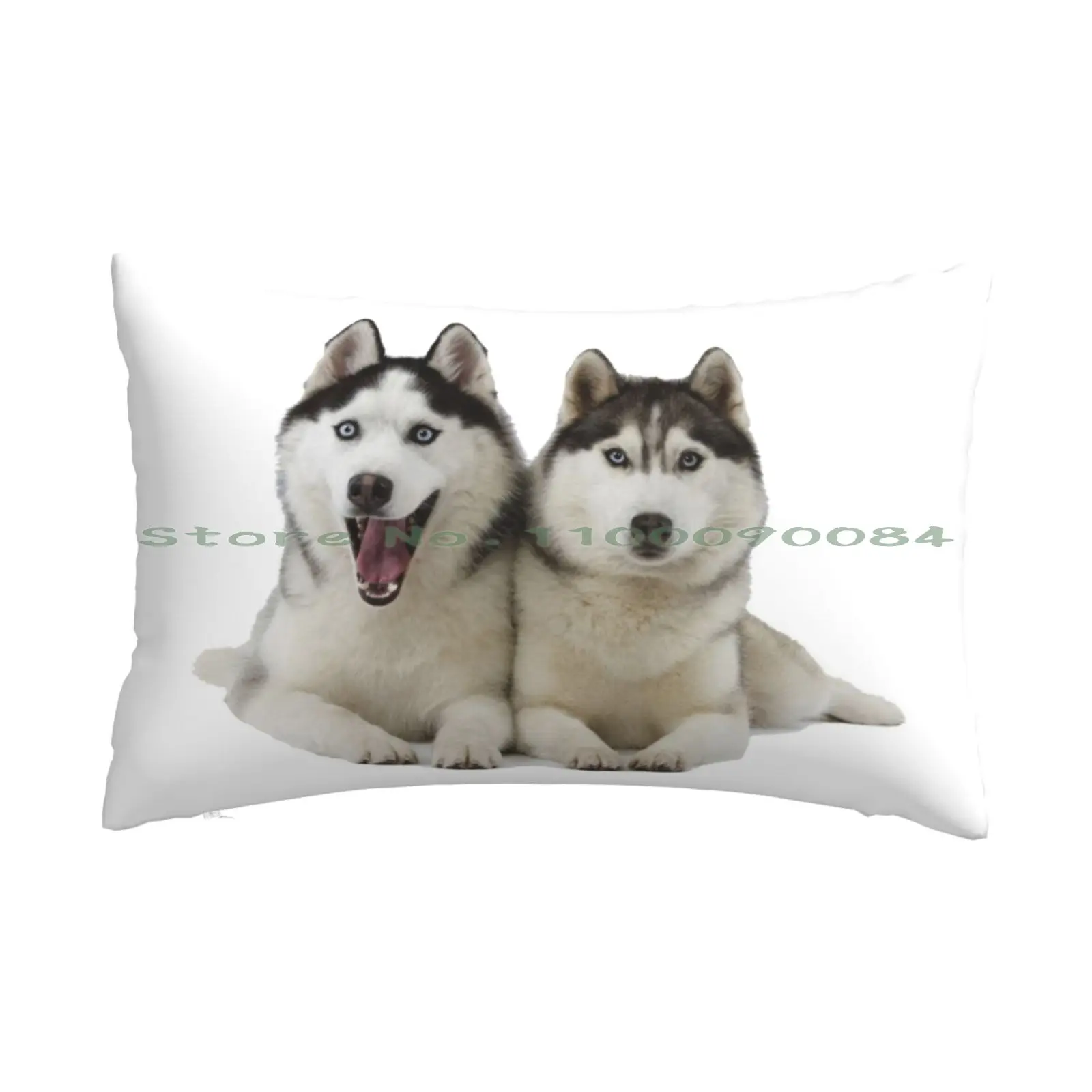 Huskies! Pillow Case 20x30 50*75 Sofa Bedroom Pet Husky Cute Husky Cool Husky Best Husky I Love Huskies Real Husky Kids Husky