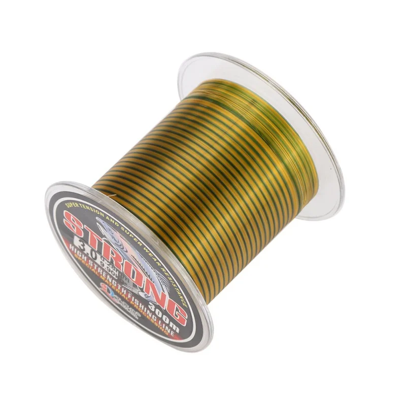 Nylon Fishing Line Fluorocarbon Coated Monofilament Fishing Leader Line Carp Fishing Wire Fishing Accessories 100/200/300/500m