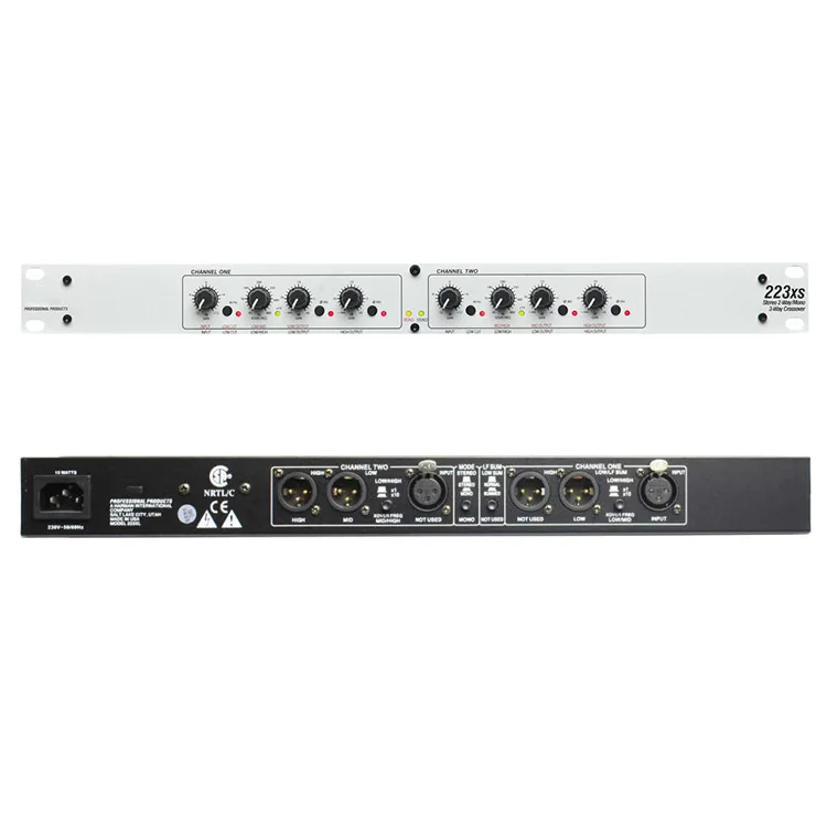 234XL/234xs/223XL/223XS Electronic Crossover For DBX Balanced