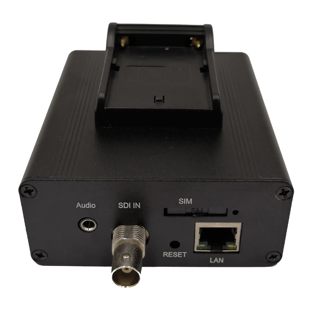 ISEEVY 4G LTE H.265 H.264 SDI Video Encoder for IPTV Live stream with RTMP RTMPS RTSP UDP SRT HTTP and Facebook Youtube Wowza