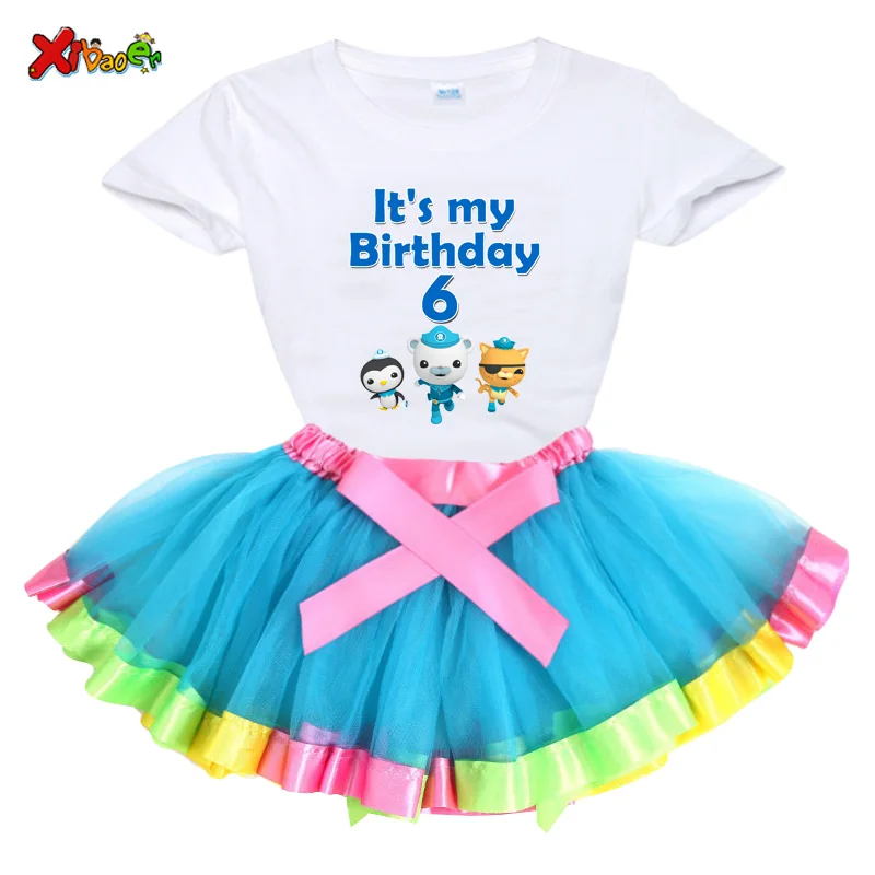 

Summer Baby Girl Dress Unicorn Party Girls Tutu Dress Toddler Kids Clothes Baby 1st Birthday Outfits Infantil Vestido Dress sets