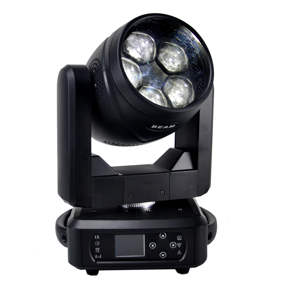 Imagem -05 - Bee Eyes Zoom Led Moving Head Light Rgbw 4in Feixe Lente de Lavagem Ultimate Girar Estágio Lente Zoom 5x40w