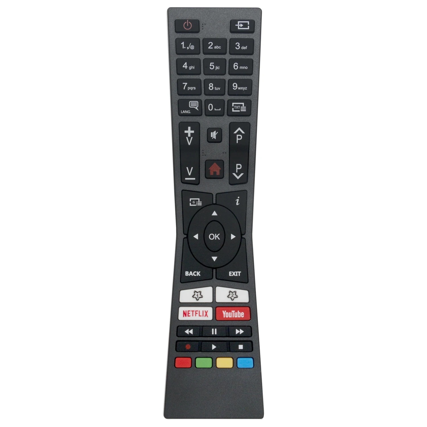 New RM-C3331 Replaced Remote Control fit for JVC Smart LED TVs LT40V55LFA LT40VF52M