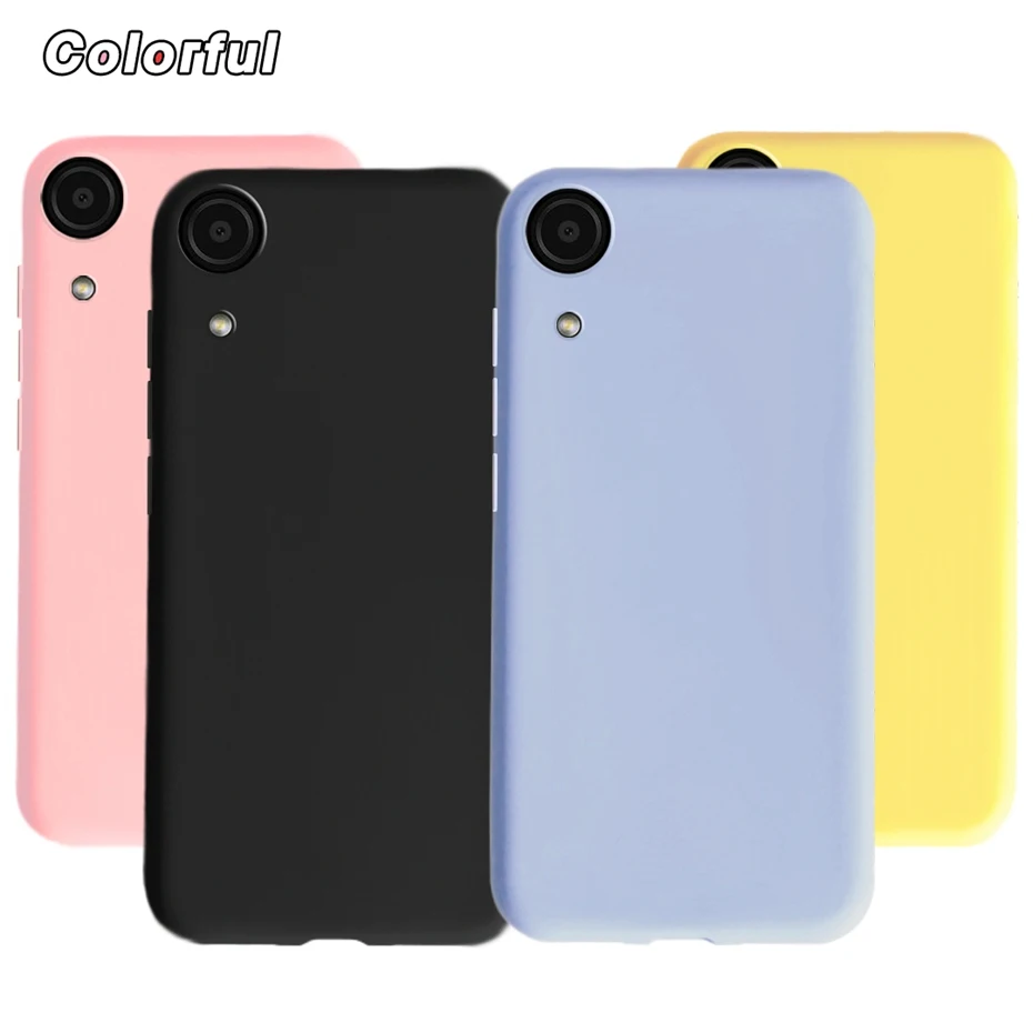 Soft Case For Samsung Galaxy A03 Core Phone Case Matte TPU Plain Color Back Cover For Samsung A03 Core A 03 A03S A032F Funda