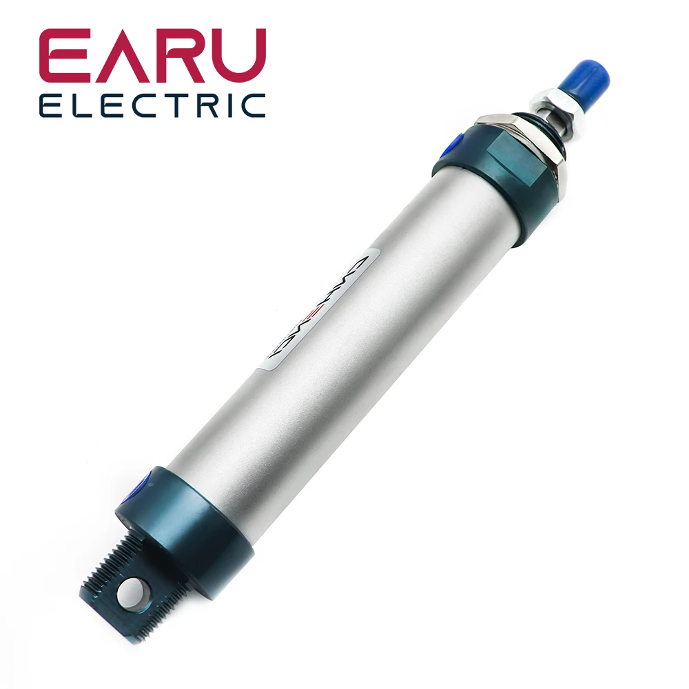 Air Pneumatic Cylinders Double Compressed Air Cylinder MAL Mini Bore 16/20/25/32mm 40mm Stroke 25/50/75/100 200 Single Lever