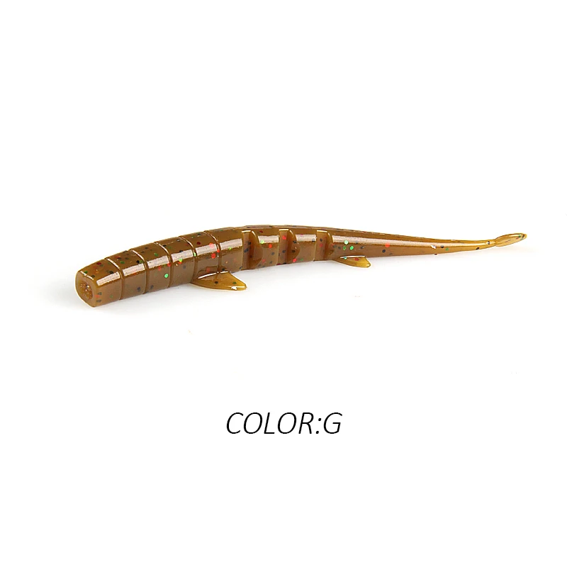 UNAGI SLUG – Cebo artificial blando hundimiento 64-88mm para depredadores - imagen 3
