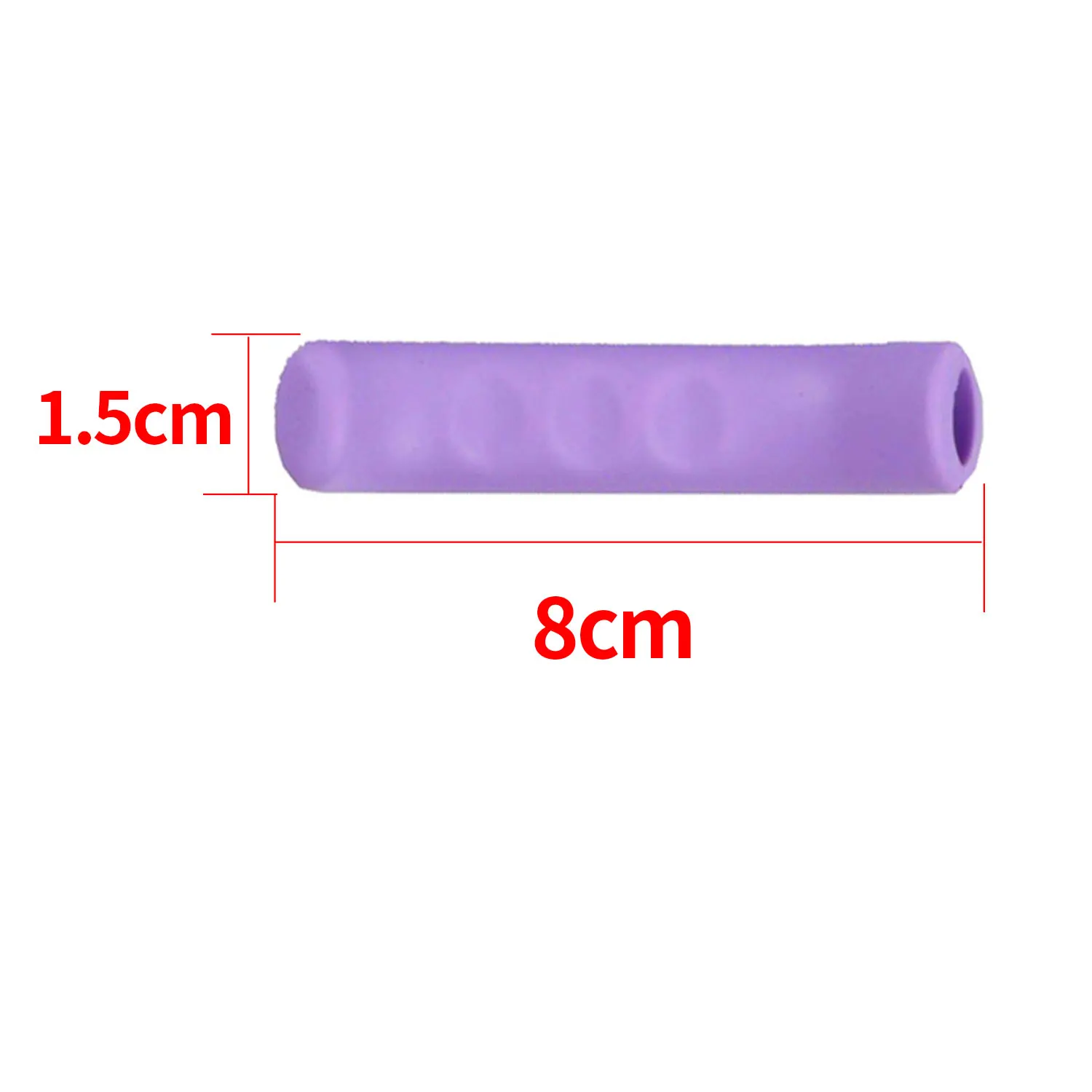 1 Pair Purple Silicone Brake Handlebar Protector Rubber Brake Lever Protective Jacket for Xiaomi Electric Scooter Accessories