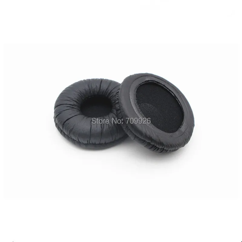 Linhuipad-almohadillas de repuesto para auriculares, almohadillas de espuma para los oídos, de polipiel, 50mm, PX100, PX200, 4 unids/lote