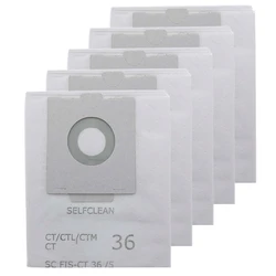 AD-5PCS Vacuum Cleaner Dust Filter Bag for Festool CT36E Vacuum Cleaner Accessories