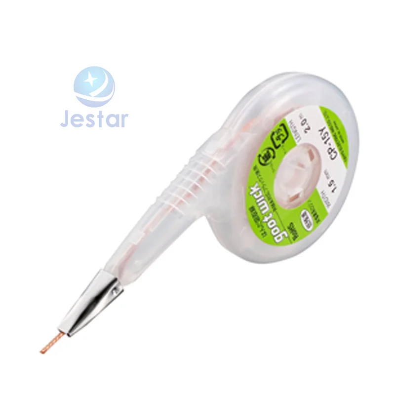 CP-15Y CP-20Y CP-30Y 2M GOOT MSDS حزمة موزع الفتائل مع فم من الفولاذ المقاوم للصدأ لثنائي الفينيل متعدد الكلور الدقيق RMA بأمان #2