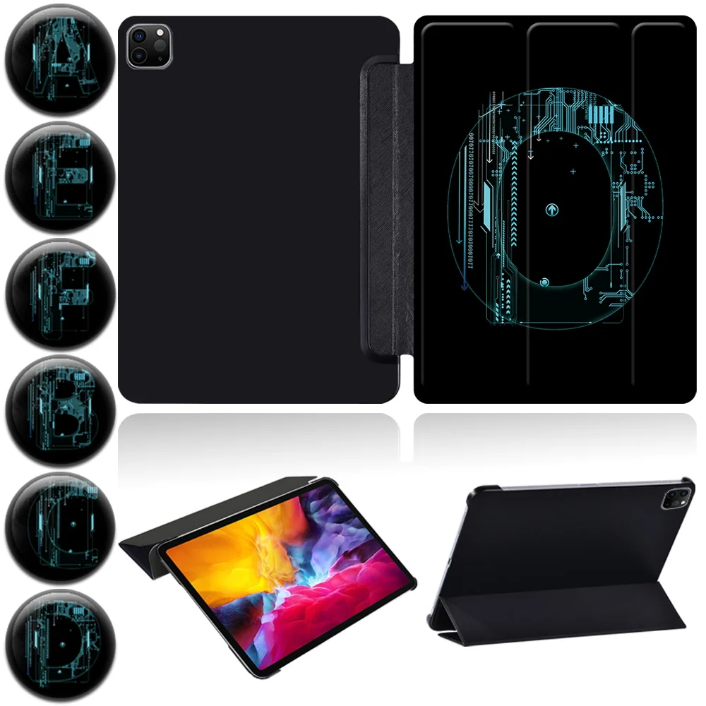 

Case for IPad Pro 9.7" Pro 10.5"/IPad Pro 11" 2021 2018 2020 Ultra Slim PU Leather Full Smart Auto Wake Cover