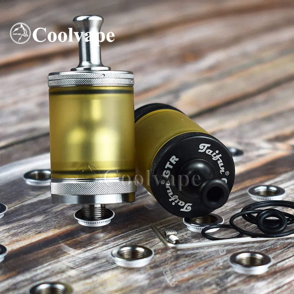 

Электронная сигарета wolf coolvape Taifun GTR RTA rta 316ss 23 мм, емкость 4 мл, испаритель MTL распылитель для электронной сигареты резервуар rta vs taifun gt4s rta