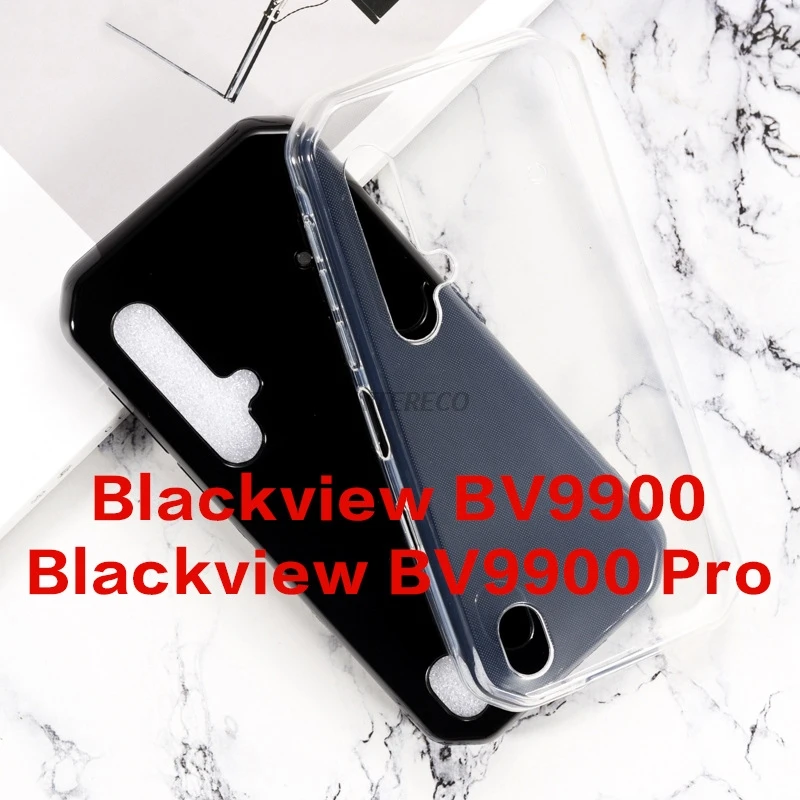 чехол Blackview BV9900E Silicone Caso Clear Soft Black TPU Case Cover For Blackview BV9900 Pro BV9900Pro Back Cover Couqe Funda