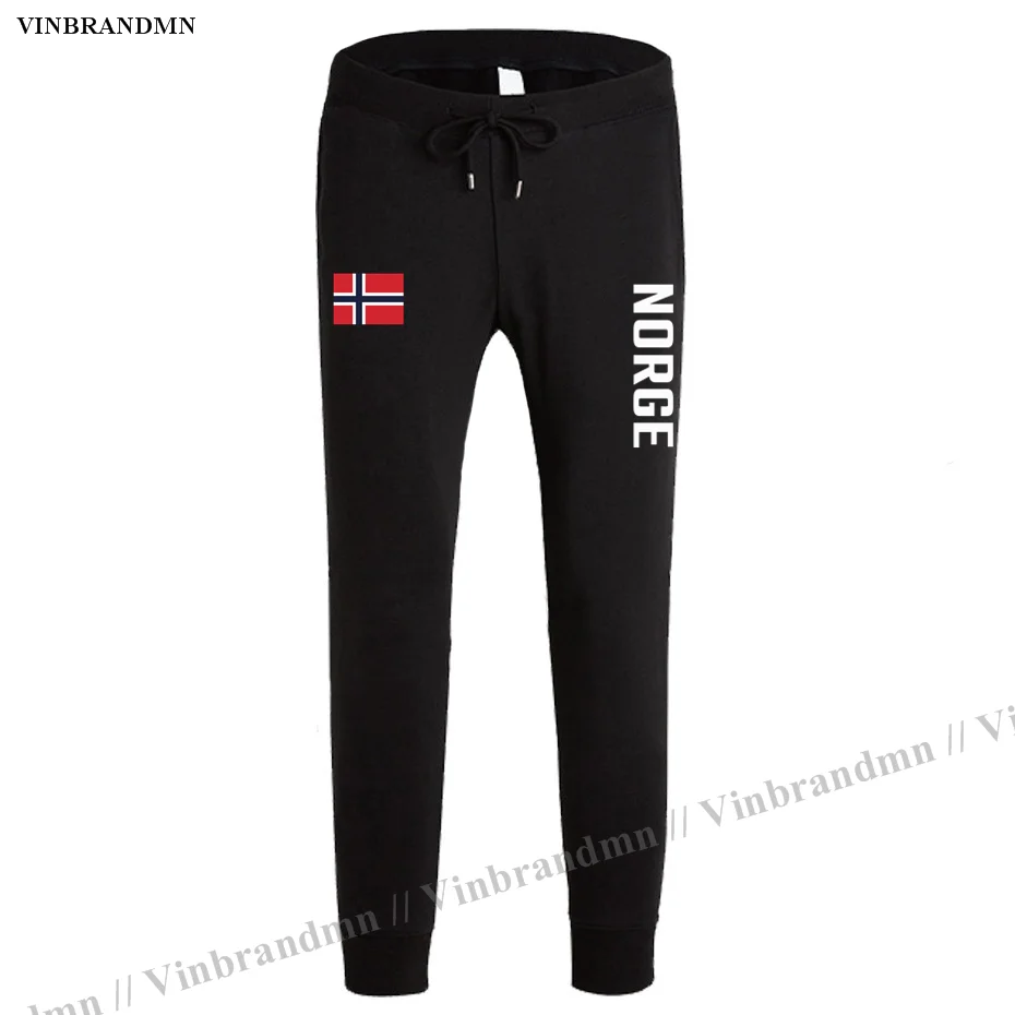 

Norway Norge NOR Norwegian Nordmann NO mens pants joggers jumpsuit sweatpants track sweat fitness fleece tactical casual nation