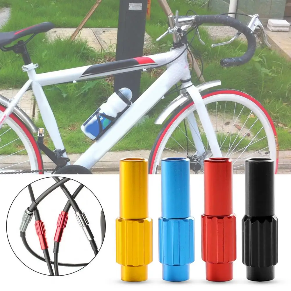 5Pcs Bicycle Cable Adjuster Fade-less Aluminum Alloy Derailleur Bike Shift Brake Screw Derailleur Shift Brake Cable Screw Bolt